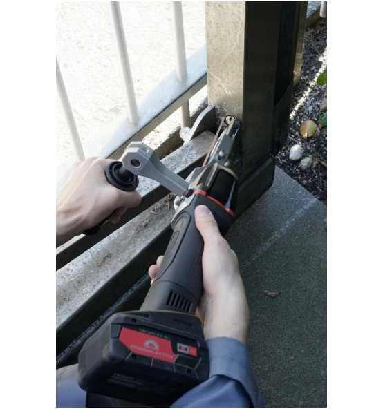 Eisenblätter Bandfellmaschine '"BAND-IT AKKU HT", Grundset + 18 V LiHD, 2 X 5,5 Ah + Koffer 10 Eisenblätter Bandfellmaschine '"BAND-IT AKKU HT", Grundset + 18 V LiHD, 2 X 5,5 Ah + Koffer – Bild 8