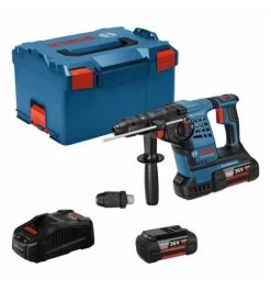 Bosch Akku-Bohrhammer Mit SDS-plus GBH 36 VF-LI Plus, 2 X 6.0 Ah Li-Ion Akku, L-BOXX
