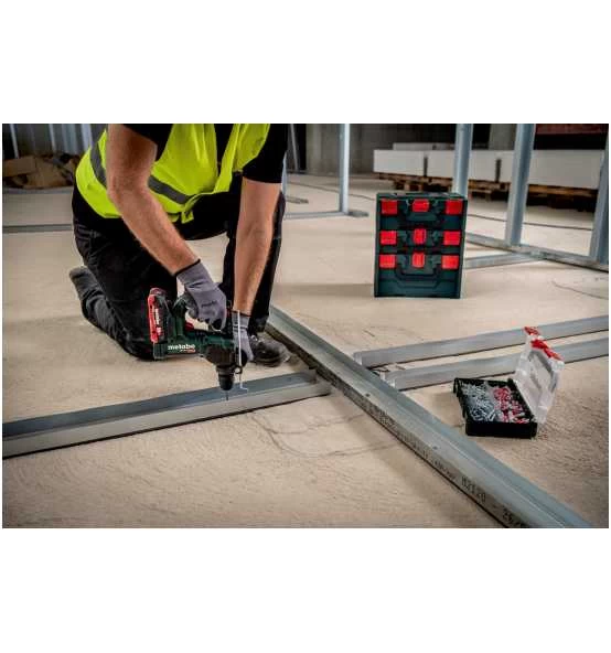 Metabo Akku-Bohrhammer BH 18 LTX BL 16, MetaBOX 145 L, 18V 2x4Ah LiHD + ASC 55 4 Metabo Akku-Bohrhammer BH 18 LTX BL 16, MetaBOX 145 L, 18V 2x4Ah LiHD + ASC 55 – Bild 2