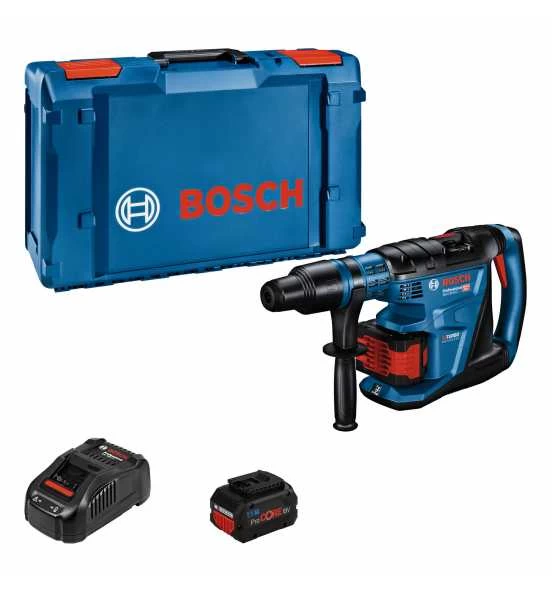 Bosch Akku-Bohrhammer BITURBO Mit SDS Max GBH 18V-40 C, 2 Akku ProCORE18V 5.5Ah 3 Bosch Akku-Bohrhammer BITURBO Mit SDS Max GBH 18V-40 C, 2 Akku ProCORE18V 5.5Ah