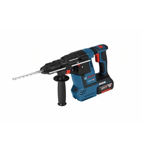Bosch Akku-Bohrhammer SDS-plus GBH 18V-26 F, Wechselbohrfutter, 2 X 5.0 Ah Li-Ion Akku, L-BOXX 4 Bosch Akku-Bohrhammer SDS-plus GBH 18V-26 F, Wechselbohrfutter, 2 X 5.0 Ah Li-Ion Akku, L-BOXX – Bild 2