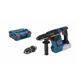 Bosch Akku-Bohrhammer GBH 18V-26 F Mit SDS-plus, Solo Version (ohne Akku, Ohne Ladegerät), L-BOXX