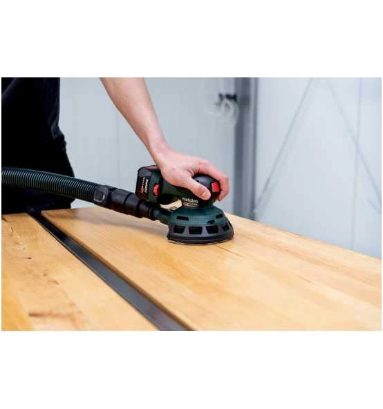 Metabo Akku-Exzenterschleifer PowerMaxx SXA 12-125 BL, Mit 125mm Schleifteller, MetaBOX 215 5 Metabo Akku-Exzenterschleifer PowerMaxx SXA 12-125 BL, Mit 125mm Schleifteller, MetaBOX 215 – Bild 3