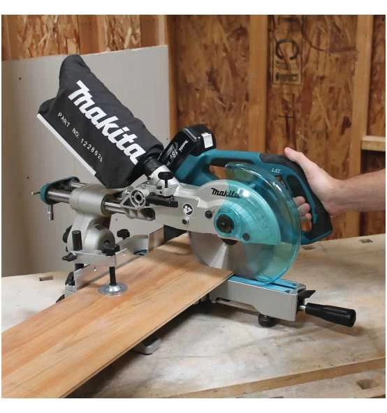 Makita Akku-Kapp- Und Gehrungssäge 18V, 190 Mm, 2.200 Min 4 Makita Akku-Kapp- Und Gehrungssäge 18V, 190 Mm, 2.200 Min – Bild 2