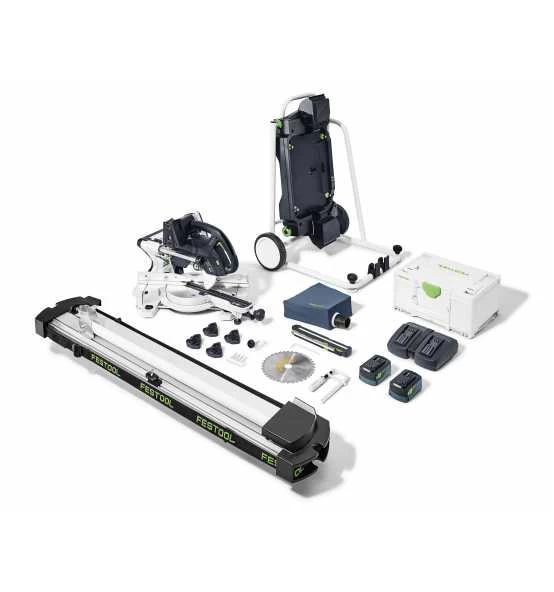Festool Akku-Kapp-Zugsäge KSC 60 EB 5,0 I-UG-Set KAPEX, Energieset, Zubehör 3 Festool Akku-Kapp-Zugsäge KSC 60 EB 5,0 I-UG-Set KAPEX, Energieset, Zubehör