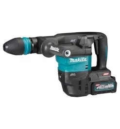 Makita Akku-Stemmhammer XGT, 40V Max., SDS-max, 9,4 J, Akku, Ladegerät, Transportkoffer
