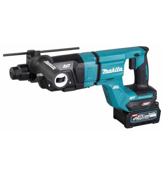Makita Akku-Kombihammer XGT, 40V Max., SDS-plus, 28 Mm, Akku, Ladegerät, Zubehör, Transportkoffer 3 Makita Akku-Kombihammer XGT, 40V Max., SDS-plus, 28 Mm, Akku, Ladegerät, Zubehör, Transportkoffer