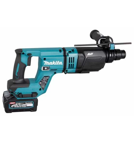 Makita Akku-Kombihammer XGT, 40V Max., SDS-plus, 28 Mm, Akku, Ladegerät, Zubehör, Transportkoffer 8 Makita Akku-Kombihammer XGT, 40V Max., SDS-plus, 28 Mm, Akku, Ladegerät, Zubehör, Transportkoffer – Bild 6