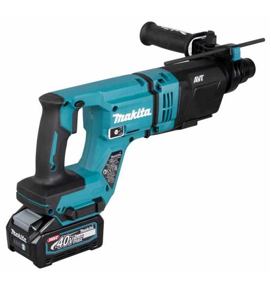 Makita Akku-Kombihammer XGT, 40V Max., SDS-plus, 28 Mm, Akku, Ladegerät, Zubehör, Transportkoffer 7 Makita Akku-Kombihammer XGT, 40V Max., SDS-plus, 28 Mm, Akku, Ladegerät, Zubehör, Transportkoffer – Bild 5