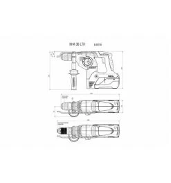 Metabo Akku-Kombihammer KHA 36 LTX -Fachgeschäft für Elektrowerkzeuge akku kombihammer 377933 czm