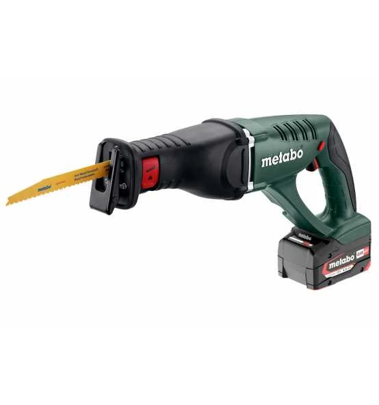 Metabo Akku-Säbelsäge ASE 18 LTX, MetaBOX 145 L, 18V 2x4Ah Li-Power + ASC 55 3 Metabo Akku-Säbelsäge ASE 18 LTX, MetaBOX 145 L, 18V 2x4Ah Li-Power + ASC 55
