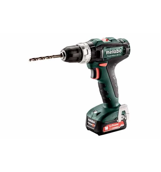 Metabo Akku-Schlagbohrschrauber PowerMaxx SB 12, MetaBOX 118, 12V 2x2Ah Li-Power + SC 30 3 Metabo Akku-Schlagbohrschrauber PowerMaxx SB 12, MetaBOX 118, 12V 2x2Ah Li-Power + SC 30