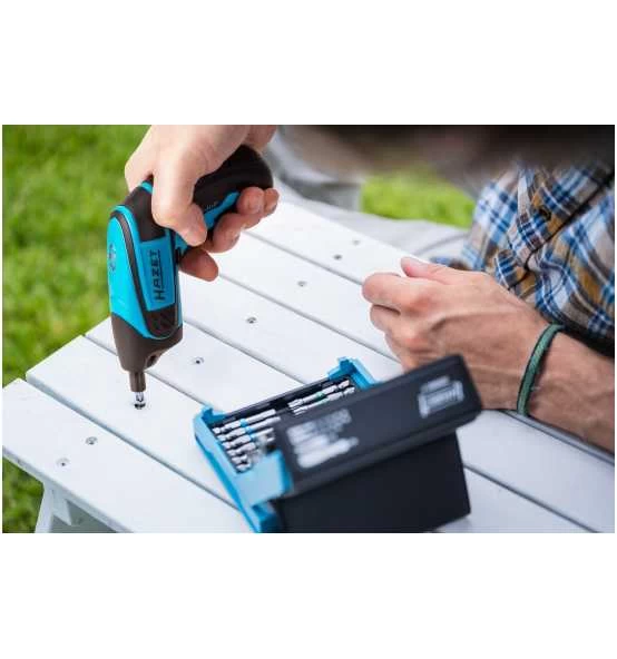 Hazet Bit Akku-Schrauber Satz, Mini 9230B-1, Lösemoment Maximal: 4.5 Nm, Innen TORX Profil, Pozidriv Profil PZ, Innen Sechskant Profil, Sechskant Hohl 5 Hazet Bit Akku-Schrauber Satz, Mini 9230B-1, Lösemoment Maximal: 4.5 Nm, Innen TORX Profil, Pozidriv Profil PZ, Innen Sechskant Profil, Sechskant Hohl – Bild 3