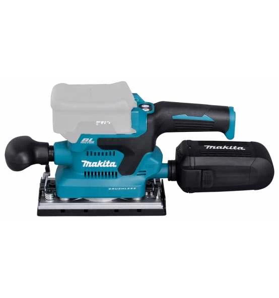 Makita Akku-Schwingschleifer 18V, 93x185 Mm, 0-12.000 Min, Inkl. Zubehör, MAKPAC Gr. 3 4 Makita Akku-Schwingschleifer 18V, 93x185 Mm, 0-12.000 Min, Inkl. Zubehör, MAKPAC Gr. 3 – Bild 2