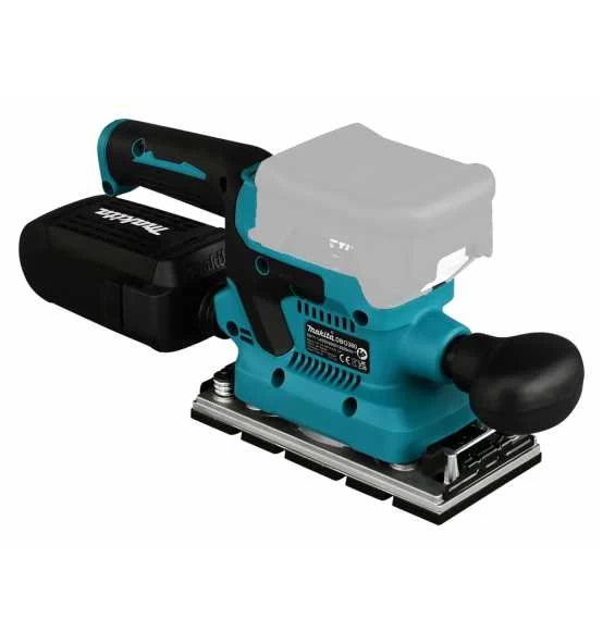 Makita Akku-Schwingschleifer 18V, 93x185 Mm, 0-12.000 Min, Inkl. Zubehör, MAKPAC Gr. 3 9 Makita Akku-Schwingschleifer 18V, 93x185 Mm, 0-12.000 Min, Inkl. Zubehör, MAKPAC Gr. 3 – Bild 7