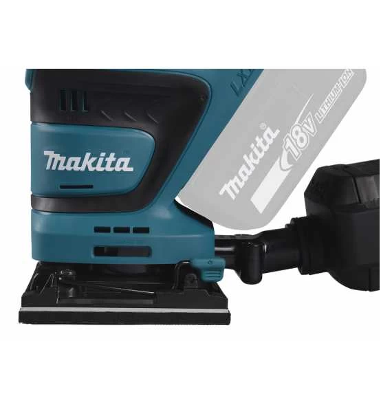 Makita Akku-Schwingschleifer 18V, 112x102 Mm, 14.000 Min 14 Makita Akku-Schwingschleifer 18V, 112x102 Mm, 14.000 Min – Bild 12