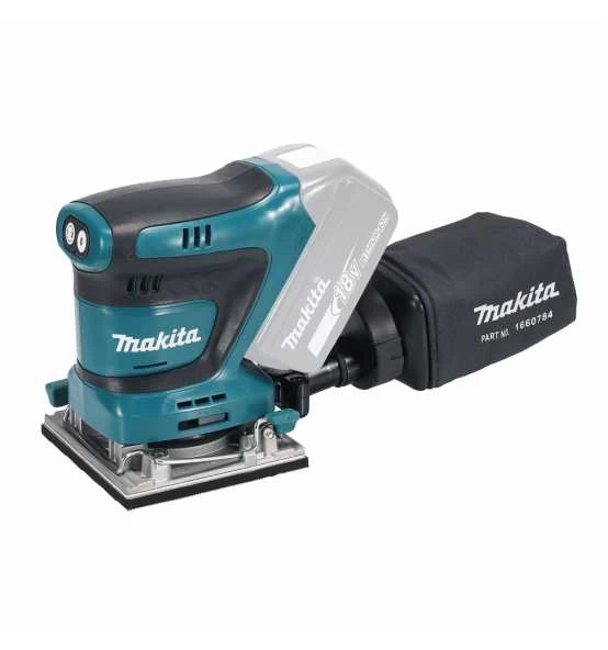 Makita Akku-Schwingschleifer, 18V, 112x102 Mm, 14.000 U/min. 3 Makita Akku-Schwingschleifer, 18V, 112x102 Mm, 14.000 U/min.