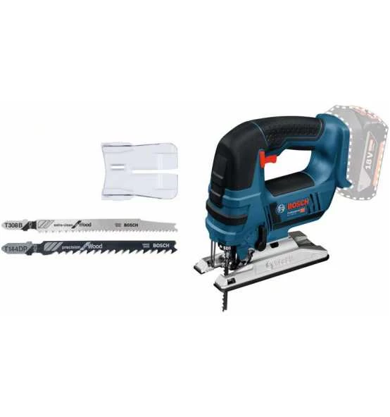 Bosch Akku-Stichsäge GST 18 V-LI B, Solo Version, 3 X Stichsägeblatt, Im Karton 3 Bosch Akku-Stichsäge GST 18 V-LI B, Solo Version, 3 X Stichsägeblatt, Im Karton