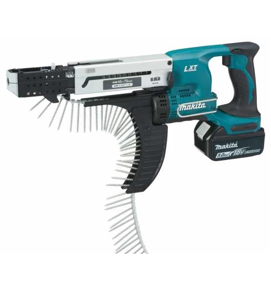 Makita Akku-Magazinschrauber 18V, 45-75 Mm, Akku, Ladegerät, Zubehör, Transportkoffer 3 Makita Akku-Magazinschrauber 18V, 45-75 Mm, Akku, Ladegerät, Zubehör, Transportkoffer