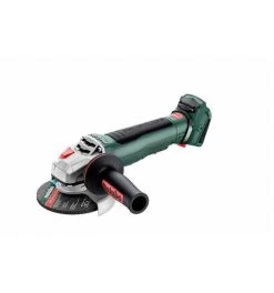 Metabo Akku-Winkelschleifer WPB 18 LT BL 11-125 Quick, Mit Bremse, Schnellspannmutter, Drehbarem Akkupack, Totmannschalter, Karton