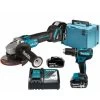 Makita Akku-Kombo-Kit 18V: 2 Maschinen, 3 Akkus, 1 Ladegerät 2 Makita Akku-Kombo-Kit 18V: 2 Maschinen, 3 Akkus, 1 Ladegerät -Fachgeschäft für Elektrowerkzeuge akku winkelschleifer 1465367 czm