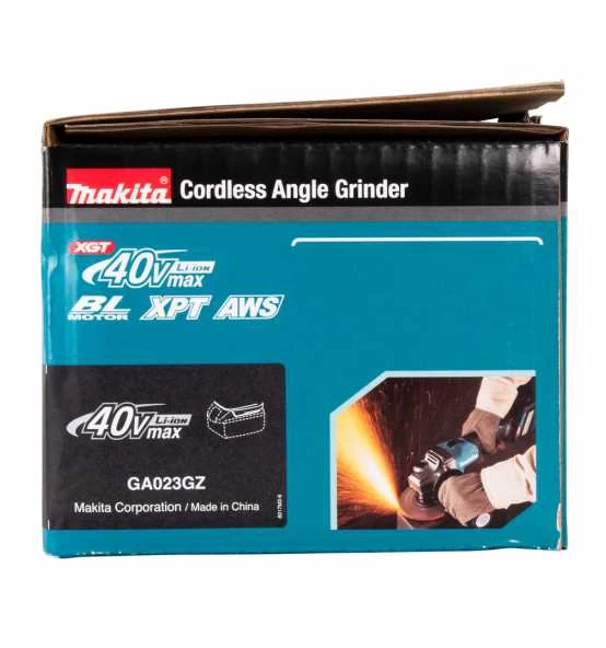 Makita Akku-Winkelschleifer XGT, 40V Max., 125 Mm, 3.000-8.500 Min 14 Makita Akku-Winkelschleifer XGT, 40V Max., 125 Mm, 3.000-8.500 Min – Bild 12