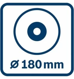 Bosch Akku-Winkelschleifer GWS 18V-180 P, Incl. Zubehör, L-BOXX, Ohne Akkupack -Fachgeschäft für Elektrowerkzeuge akku winkelschleifer 1472810 czm