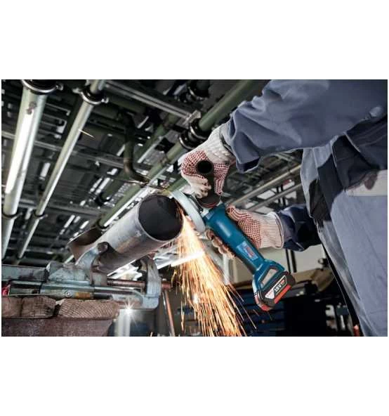 Bosch Akku-Winkelschleifer GWS 18V-10 P, Mit Zusatzhandgriff 6 Bosch Akku-Winkelschleifer GWS 18V-10 P, Mit Zusatzhandgriff – Bild 4