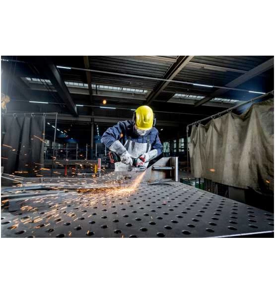 Metabo Akku-Winkelschleifer WB 18 LTX BL 15-150 Quick, Mit Bremse, Schnellspannmutter, Drehbarem Akkupack , MetaBOX 165 L 4 Metabo Akku-Winkelschleifer WB 18 LTX BL 15-150 Quick, Mit Bremse, Schnellspannmutter, Drehbarem Akkupack , MetaBOX 165 L – Bild 2