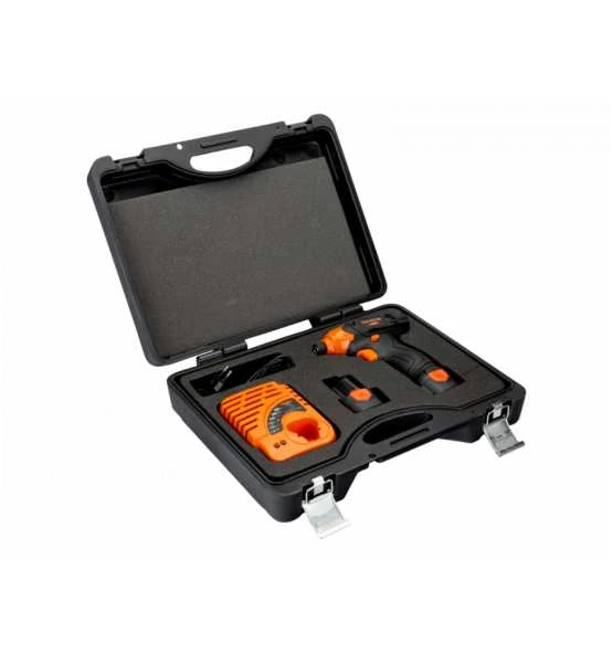 Bahco 12-V-1/4" Akku-Mini-Schlagschrauber Mit Schnellspannfutter, Inkl. 2 Lithium-Ionen-Akkus Und Ladegerät, Im Hartschalenkoffer (12V X 2,0 Ah) 4 Bahco 12-V-1/4" Akku-Mini-Schlagschrauber Mit Schnellspannfutter, Inkl. 2 Lithium-Ionen-Akkus Und Ladegerät, Im Hartschalenkoffer (12V X 2,0 Ah) – Bild 2