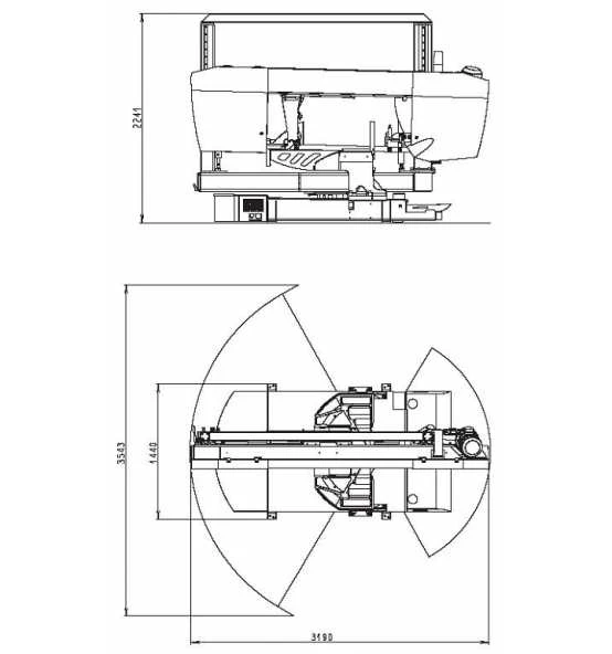 ELMAG BOMAR Metall-Bandsägemaschine Individual 720.540 DGH, (zweisäulengeführt) 4 ELMAG BOMAR Metall-Bandsägemaschine Individual 720.540 DGH, (zweisäulengeführt) – Bild 2