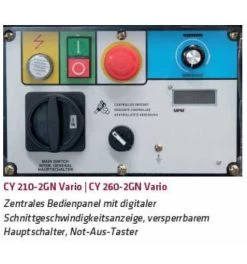 ELMAG Gehrungs-Bandsägemaschine, Modell CY210-2GN VARIO -Fachgeschäft für Elektrowerkzeuge bandsaegemaschine 1485755 czm