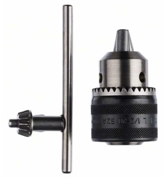 Bosch Zahnkranzbohrfutter Bis 13 Mm, 1,5 - 13 Mm, 1/2" - 20, Für Rechts-/Linkslauf 3 Bosch Zahnkranzbohrfutter Bis 13 Mm, 1,5 - 13 Mm, 1/2" - 20, Für Rechts-/Linkslauf