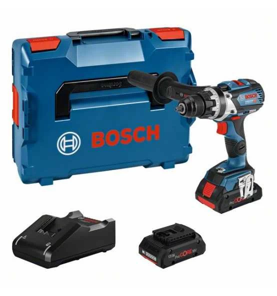 Bosch Akku-Bohrschrauber GSR 18V-110 C Mit 2x Akku ProCORE18V 4.0Ah, L-BOXX 3 Bosch Akku-Bohrschrauber GSR 18V-110 C Mit 2x Akku ProCORE18V 4.0Ah, L-BOXX