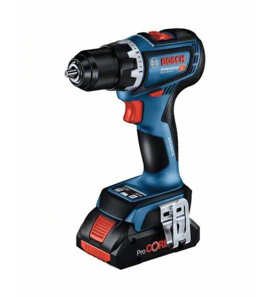 Bosch Akku-Bohrschrauber GSR 18V-90 C, Mit 2 X 4.0Ah Li-Ion Akku, L-BOXX 4 Bosch Akku-Bohrschrauber GSR 18V-90 C, Mit 2 X 4.0Ah Li-Ion Akku, L-BOXX – Bild 2