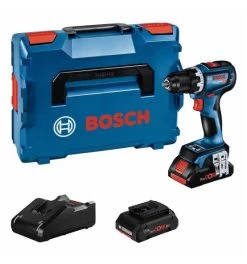 Bosch Akku-Bohrschrauber GSR 18V-90 C, 2 ProCORE18V 4.0Ah, Ladegerät Und Bluetooth Low Energy Modul