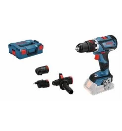 Bosch Akku-Bohrschrauber GSR 18V-60 FC, Solo Version Mit 3 Aufsätze, L-BOXX