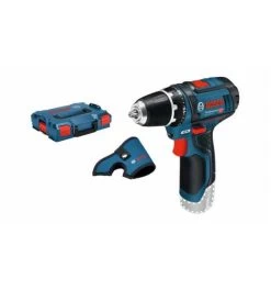 Bosch Akku-Bohrschrauber GSR 12V-15, Solo Version, L-BOXX Mit Einlage