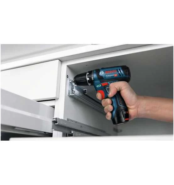 Bosch Akku-Bohrschrauber GSR 12V-15, Mit 2 X 2.0 Ah Akku 5 Bosch Akku-Bohrschrauber GSR 12V-15, Mit 2 X 2.0 Ah Akku – Bild 3