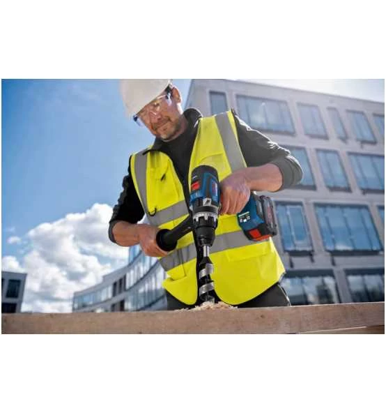 Bosch Akku-Bohrschrauber GSR 18V-150 C, Zusatzhandgriff, L-BOXX Mit Einlage 9 Bosch Akku-Bohrschrauber GSR 18V-150 C, Zusatzhandgriff, L-BOXX Mit Einlage – Bild 7