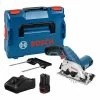 Bosch Akku-Kreissäge GKS 12V-26, Mit 2 X 3,0 Ah Li-Ion Akku, L-BOXX, Zubehör 2 Bosch Akku-Kreissäge GKS 12V-26, Mit 2 X 3,0 Ah Li-Ion Akku, L-BOXX, Zubehör -Fachgeschäft für Elektrowerkzeuge bosch akku handkreissaege 1275167 czm