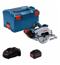 Bosch Akku-Kreissäge BITURBO GKS 18V-68 C, 2 X Akku, Schnellladegerät, L-BOXX Mit Einlage