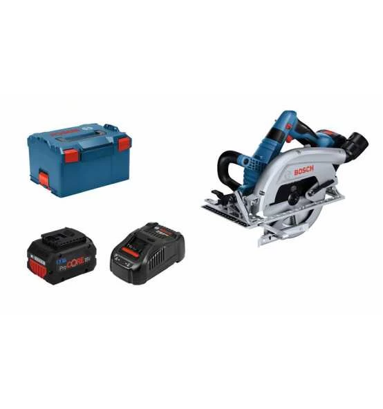 Bosch Akku-Kreissäge GKS 18V-70 L, Incl. 2 Akku, Schnellladegerät, Zubehör, L-BOXX 3 Bosch Akku-Kreissäge GKS 18V-70 L, Incl. 2 Akku, Schnellladegerät, Zubehör, L-BOXX