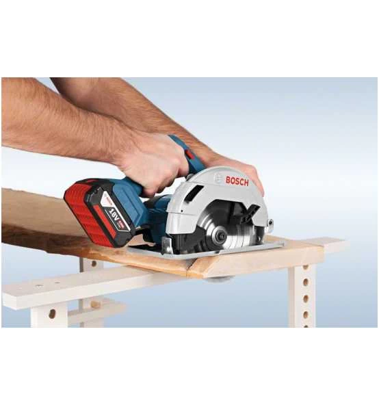 Bosch Akku-Kreissäge GKS 18V-57, Solo Version, Mit Sägeblatt, Im Karton 6 Bosch Akku-Kreissäge GKS 18V-57, Solo Version, Mit Sägeblatt, Im Karton – Bild 4