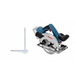 Bosch Akku-Kreissäge GKS 18V-57, Solo Version, Mit Sägeblatt, Im Karton