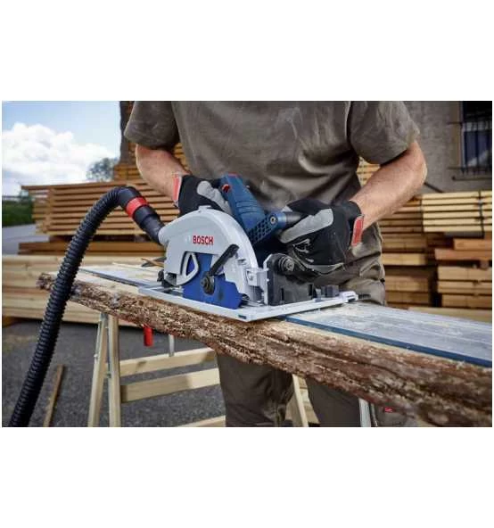 Bosch Akku-Kreissäge BITURBO GKS 18V-68 GC, 2 X Akku, Ladegerät, 1 X Kreissägeblatt, L-BOXX Mit Einlage 9 Bosch Akku-Kreissäge BITURBO GKS 18V-68 GC, 2 X Akku, Ladegerät, 1 X Kreissägeblatt, L-BOXX Mit Einlage – Bild 7