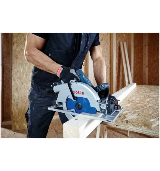 Bosch Akku-Kreissäge BITURBO GKS 18V-68 GC, 2 X Akku, Ladegerät, 1 X Kreissägeblatt, L-BOXX Mit Einlage 14 Bosch Akku-Kreissäge BITURBO GKS 18V-68 GC, 2 X Akku, Ladegerät, 1 X Kreissägeblatt, L-BOXX Mit Einlage – Bild 12