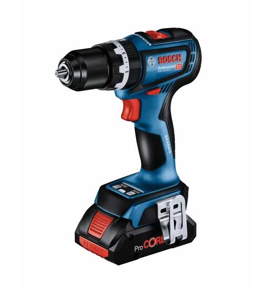 Bosch Akku-Schlagbohrschrauber GSB 18V-90 C, 2 Akku GBA 18V 5.0Ah, Ladegerät Und L-BOXX 4 Bosch Akku-Schlagbohrschrauber GSB 18V-90 C, 2 Akku GBA 18V 5.0Ah, Ladegerät Und L-BOXX – Bild 2