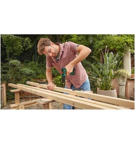 Bosch Akku-Zweigang-Schlagbohrschrauber EasyImpact 18V-40 + SystemBox, 2 X Akku PBA 6 Bosch Akku-Zweigang-Schlagbohrschrauber EasyImpact 18V-40 + SystemBox, 2 X Akku PBA – Bild 4