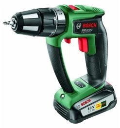 Bosch Akku-Zweigang-Schlagbohrschrauber PSB 18 LI-2 Ergonomic, Mit 1 X PBA 18V 2.5 Ah